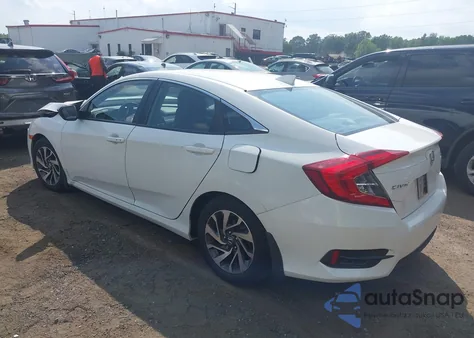 2018 Honda Civic Sedan Ex from USA, damaged, VIN 2HGFC2F76JH521112